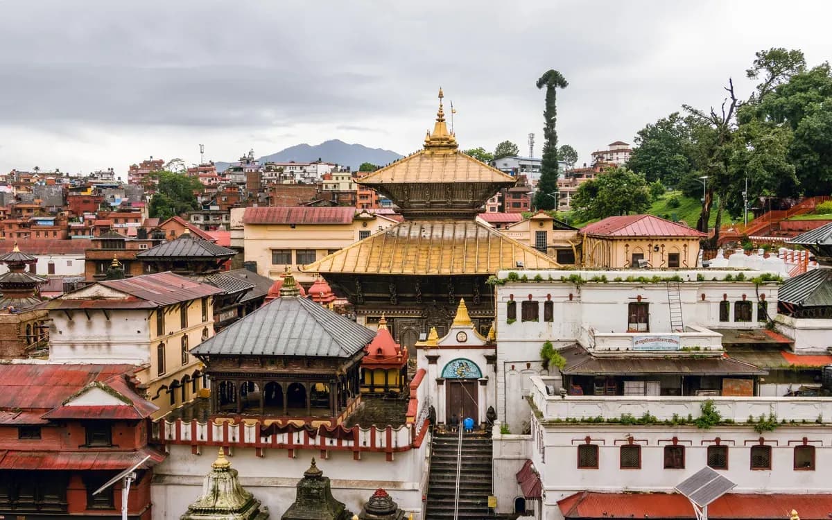 Pashupatinath Golden Roof & Ghats